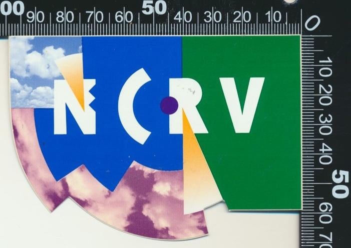 Sticker: NCRV (1), Verzamelen, Stickers, Ophalen of Verzenden, Zo goed als nieuw, Bedrijf of Vereniging