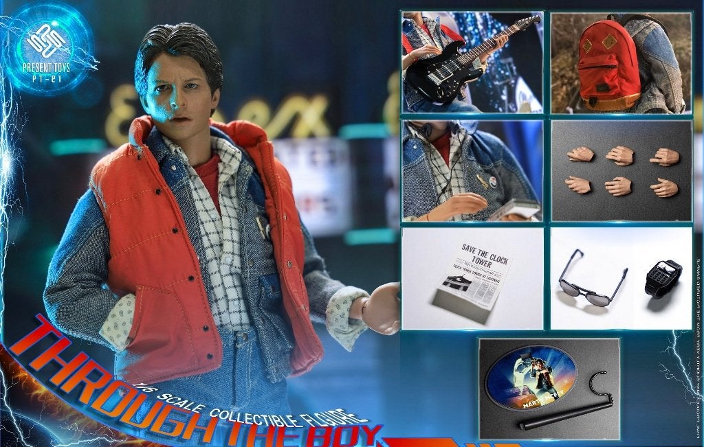 Back to the Future Marty McFly 1/6 Present Toys, Ophalen of Verzenden, Nieuw