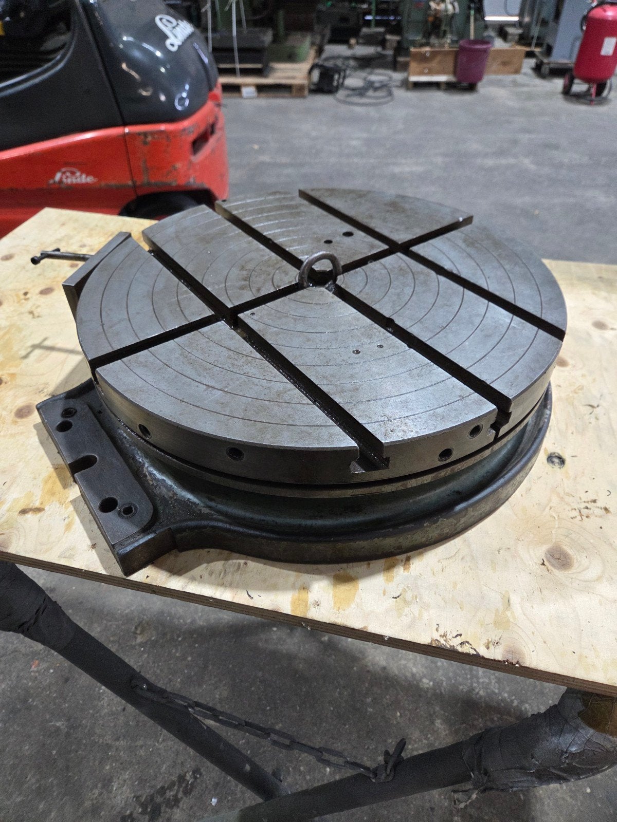 Zware MEBA Industriële Indexeertafel Ø 500 mm Ronddraaitafel, Ophalen, Gebruikt, Overige soorten, Meba