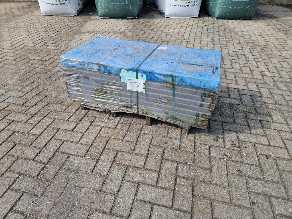 Restpartij Tuintegels GeoCeramica Norwegian Stone Blue 60x60, Tuin en Terras, Tegels en Klinkers, Keramiek, Zo goed als nieuw