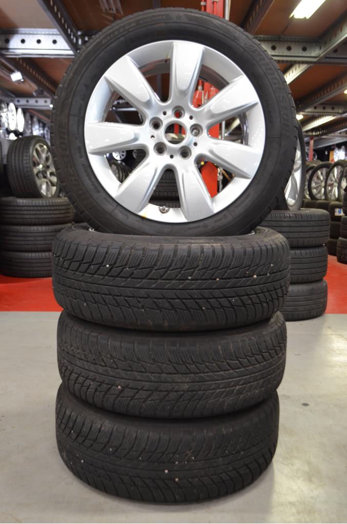 Org. 17" Mini Countryman Velgen 5x112 + Winterbanden + TPMS, Niet ingevuld, Gebruikt, Banden en Velgen, Niet ingevuld