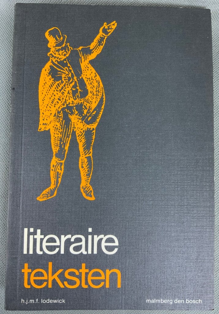 Boek Literaire teksten - H.J.M.F. Lodewick, Boeken, H.J.M.F. Lodewick, Zo goed als nieuw, Alpha, HBO
