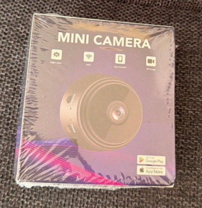 CamTrix Mini Camera 1080P HD met Magnetische Standaard en Ap, Ophalen of Verzenden, Nieuw, Binnencamera