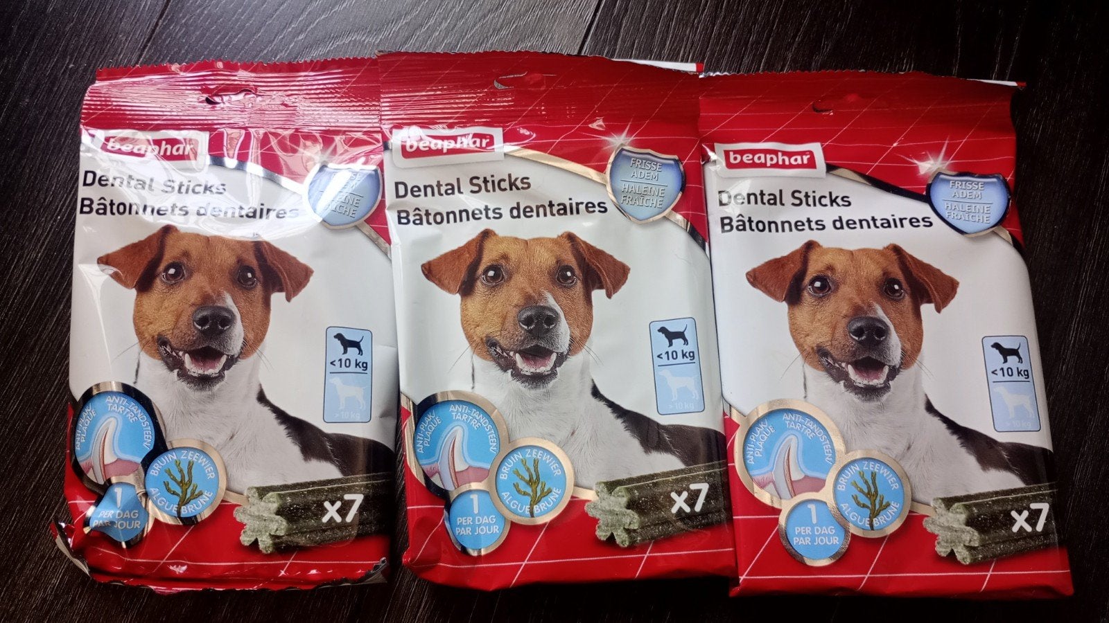 Beaphar dental sticks 3 x 7 stuks - THT 6-2027  <10kg, Ophalen of Verzenden, Hond