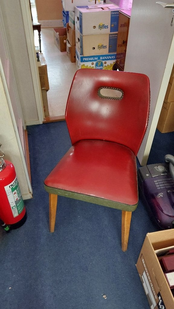 vintage eetkamer stoel, Ophalen, Gebruikt, Hout, Eén