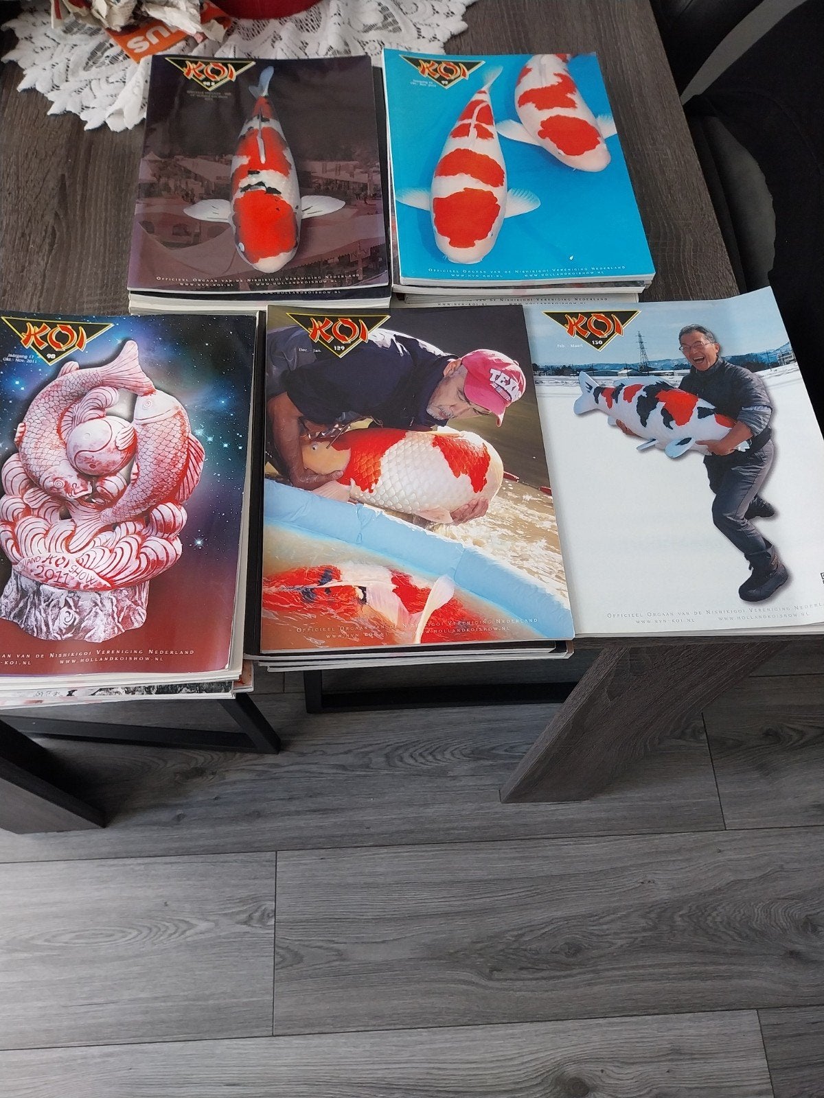 24 koi boeken en 1 spec, Ophalen of Verzenden