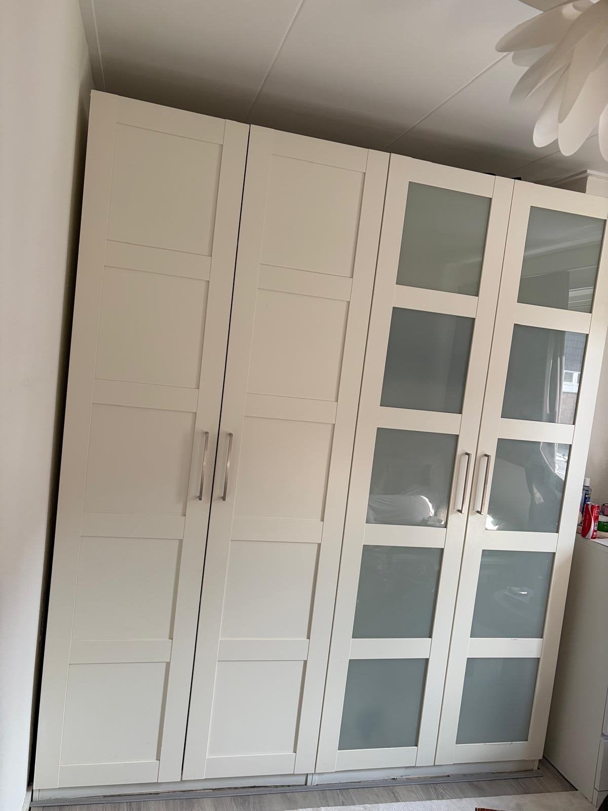 IKEA PAX Kledingkast met deuren en lades is gedemonteerd!!, Ophalen, Gebruikt, 200 cm of meer, Met lade(s)