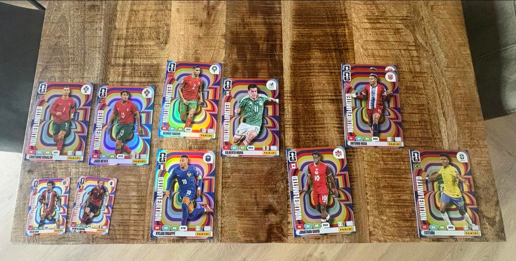 Panini Adrenalyn XL Limited Edition Voetbal Kaarten, Ophalen of Verzenden, Zo goed als nieuw, Overige sporten, Spelerskaart