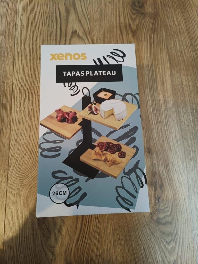 Xenos tapas etagere/plateau, Ophalen, Zo goed als nieuw