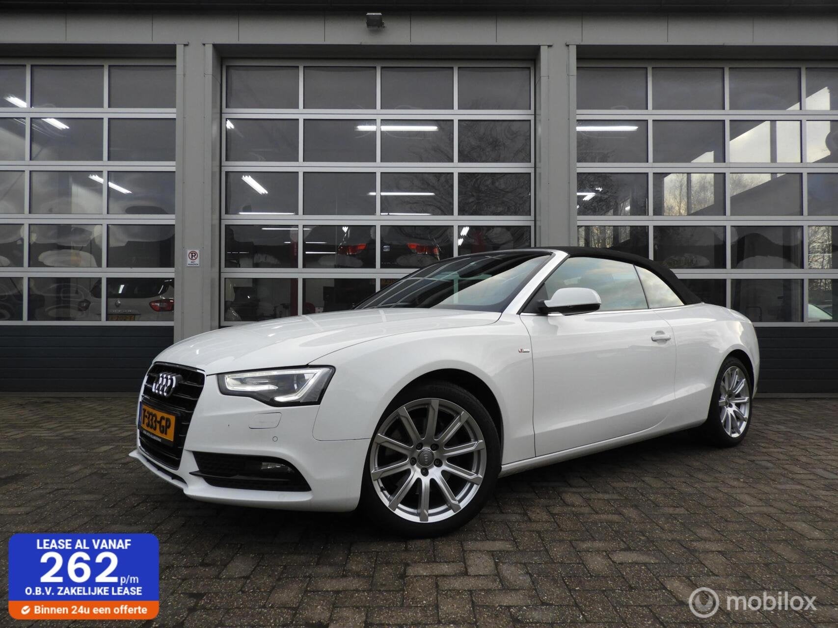 Audi A5 Cabriolet 2.0 TFSI S-Line, Auto's, Euro 5, Gebruikt, 4 cilinders, 4 stoelen