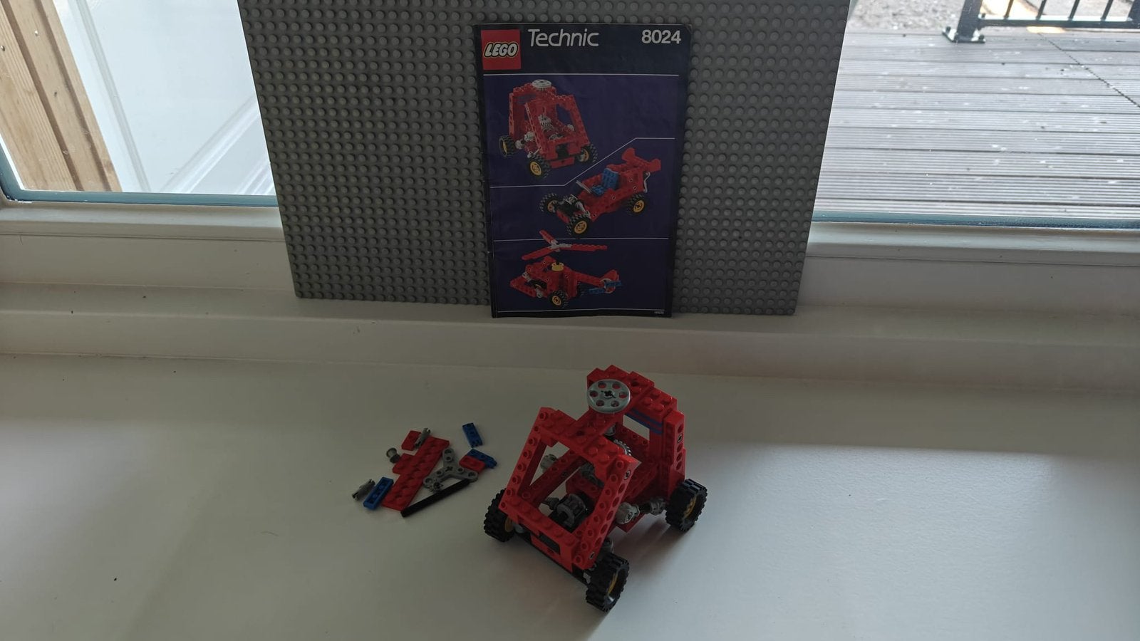 Lego Technic Universal set 8024, Gebruikt, Lego, Ophalen of Verzenden, Technic