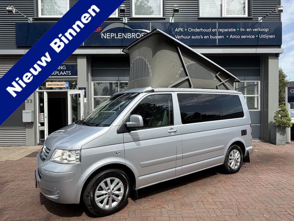 Volkswagen California 175pk Automaat,17Inch,Cruise,Navi,Airc, Caravans en Kamperen, Campers, Automaat, Buscamper of Camperbus
