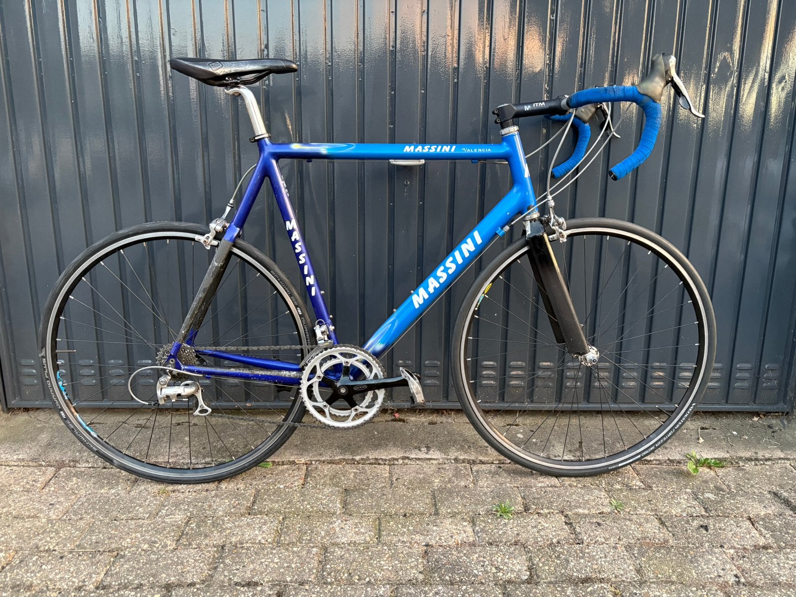 Massini racefiets, Fietsen en Brommers, Fietsen | Racefietsen, 28 inch, Gebruikt, Aluminium, 61 tot 65 cm