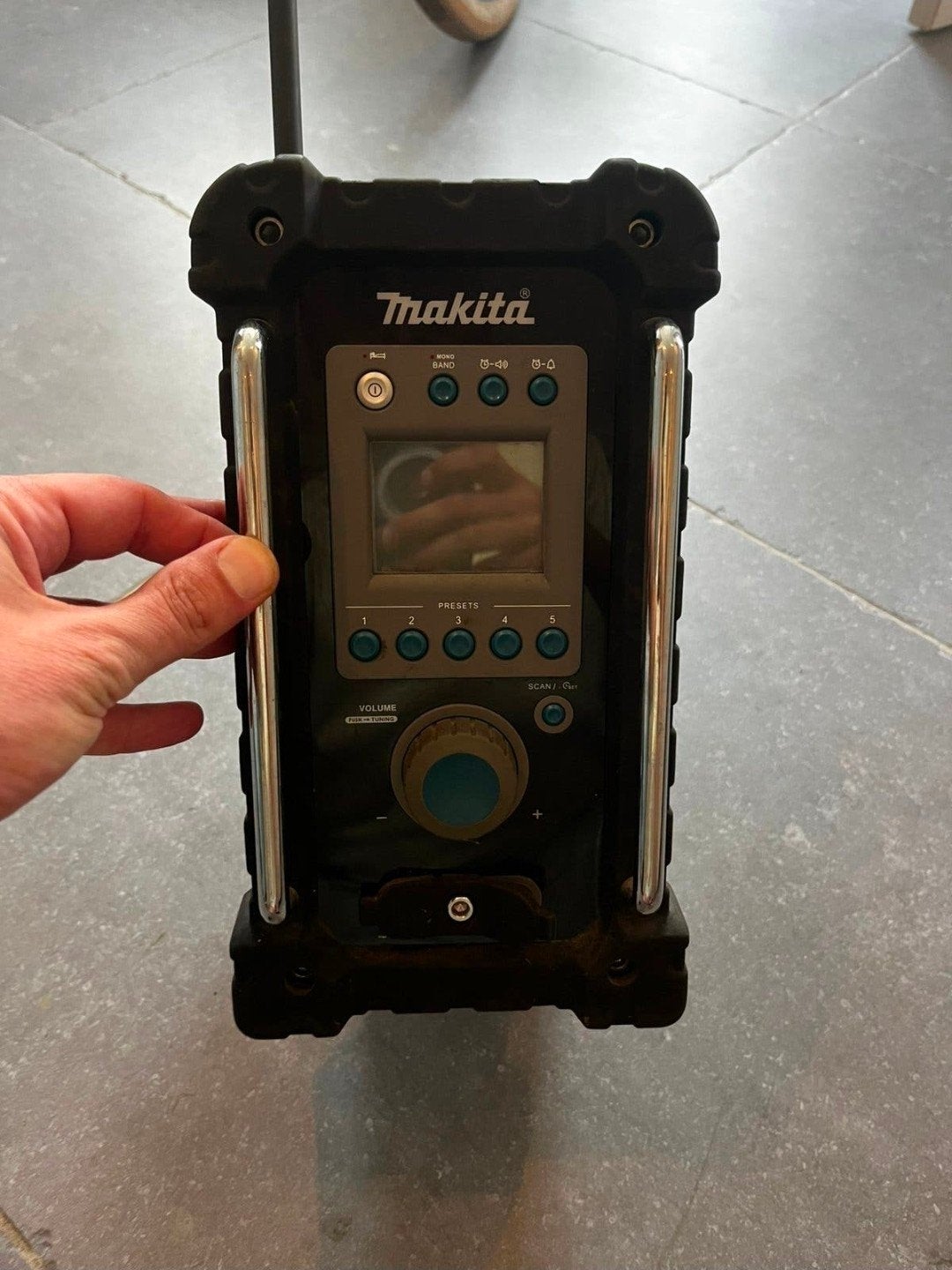 Makita BMR100 Bouwradio, Ophalen of Verzenden, Gebruikt