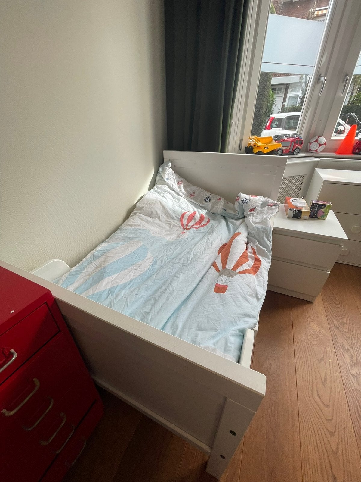 Ikea sundvik kids bed with mattress, Ophalen, Gebruikt, Eenpersoons