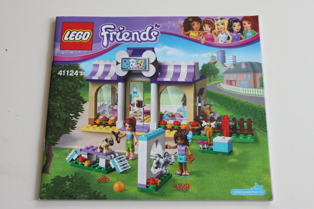 Lego Friends 41124 Puppy dagverblijf, Compleet, Lego, Friends, Ophalen of Verzenden