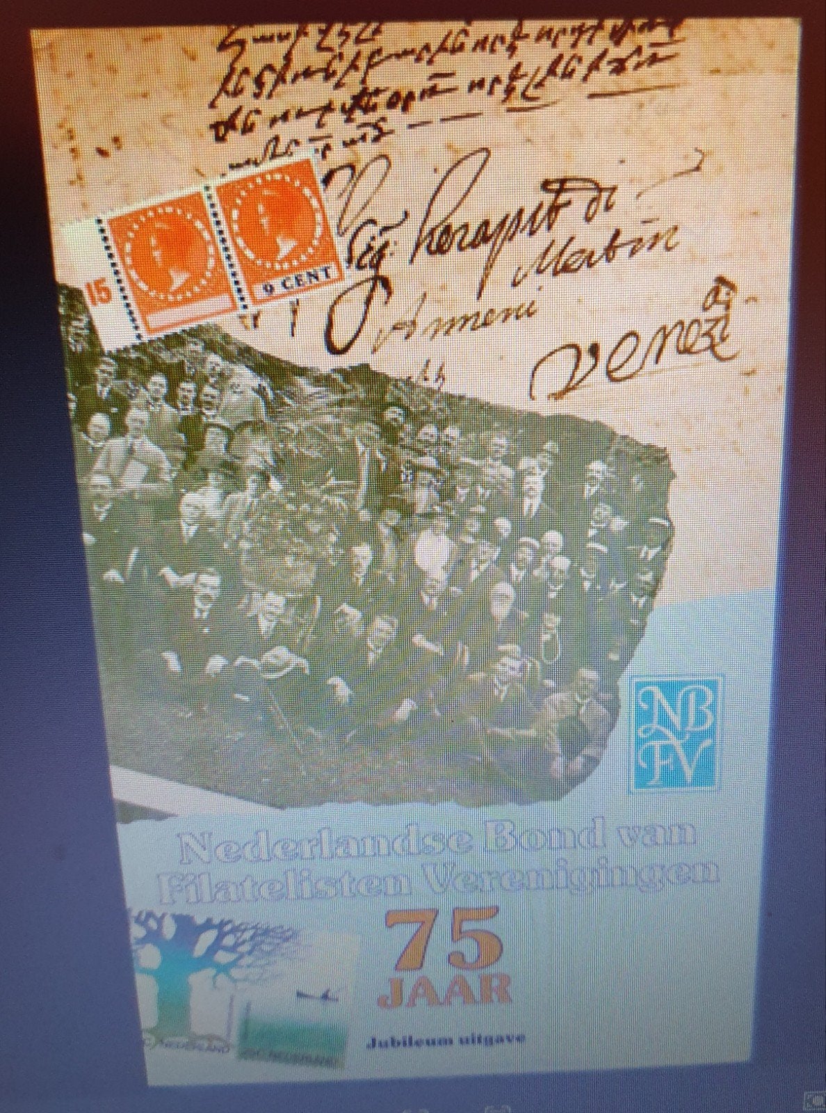 Nederlandse Bond van Filatelisten Verenigingen 75 jaar, Ophalen of Verzenden, Gelezen, Overige typen