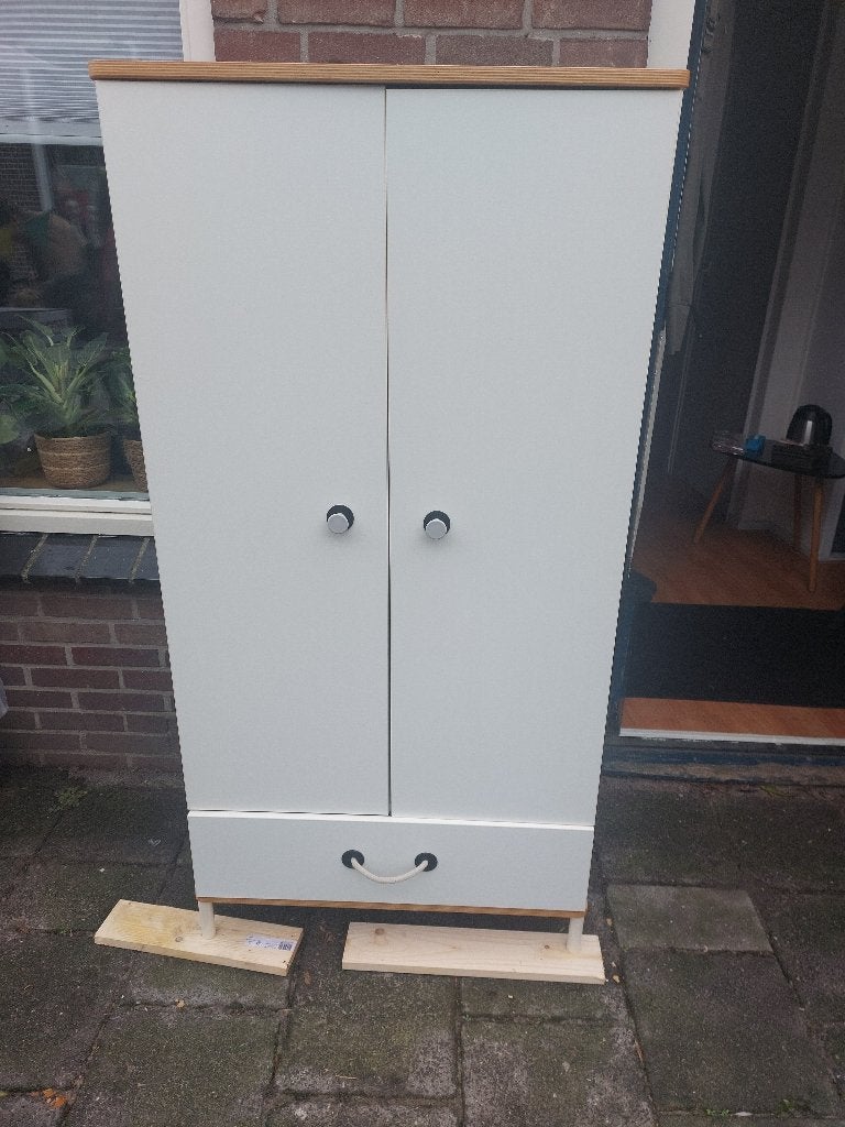 Hangkast, Huis en Inrichting, Ophalen, 100 tot 150 cm, 50 tot 100 cm, Zo goed als nieuw