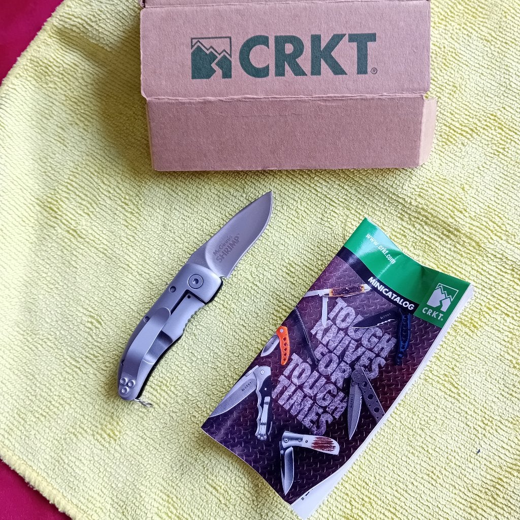 Zakmes CRKT Nieuw SHRIMP Mc Ginnis, Verzamelen, Scouting, Ophalen of Verzenden, Nieuw, Overige typen