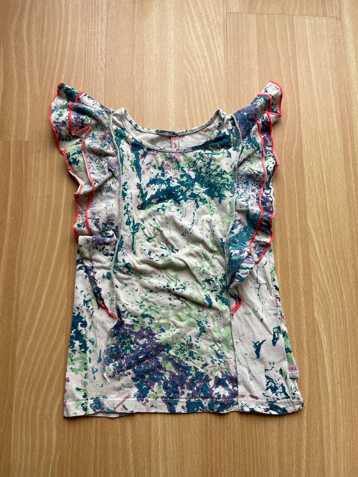 Leuk didi shirt meisje maat 116 zgan, Kinderen en Baby's, Kinderkleding | Maat 116, Ophalen of Verzenden, Zo goed als nieuw, Meisje