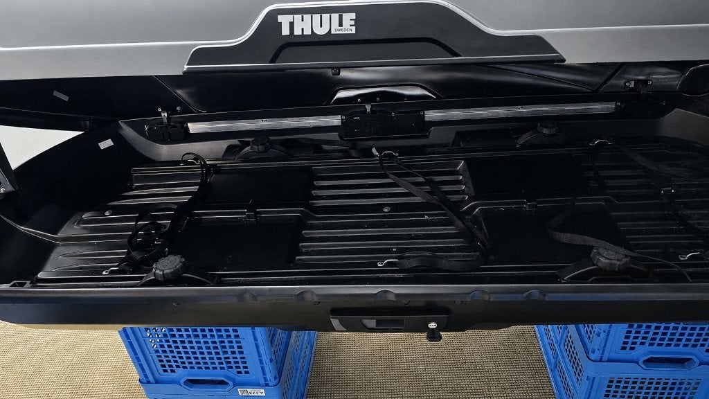 Thule Motion XT XL Titan Glossy Dakkoffer - 500 liter, Auto diversen, Dakkoffers, Ophalen, Zo goed als nieuw