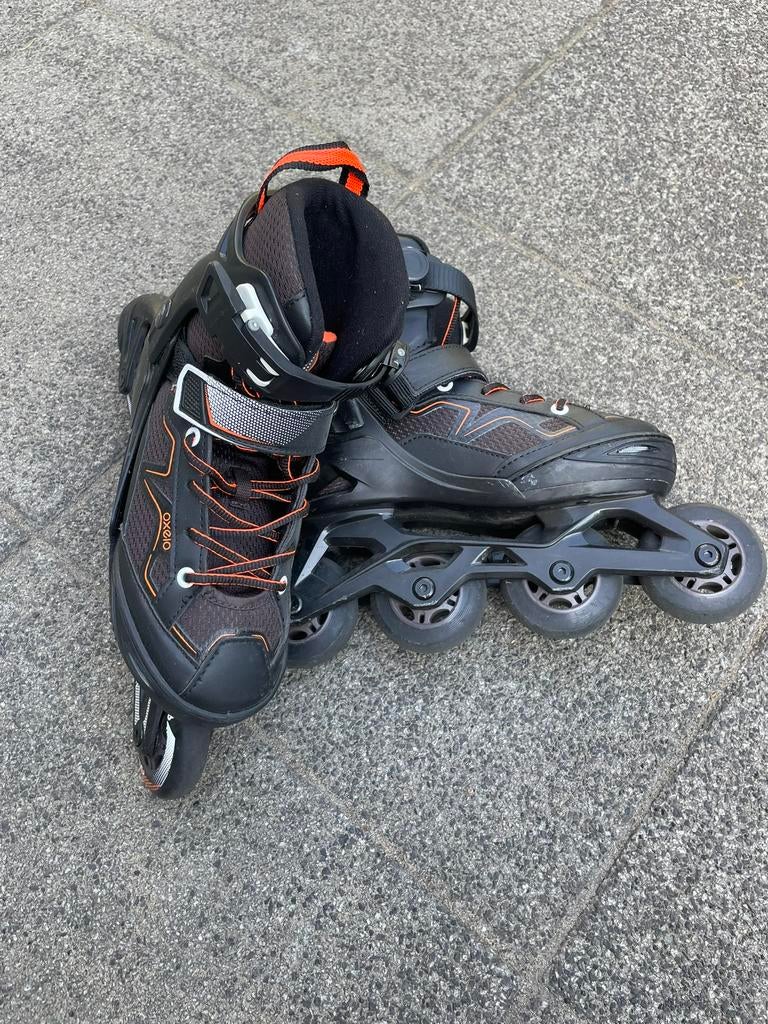 Nijdam inline skates verstelbare maat 32-35, Verstelbaar, Kinderen, Zo goed als nieuw, Inline skates 4 wielen