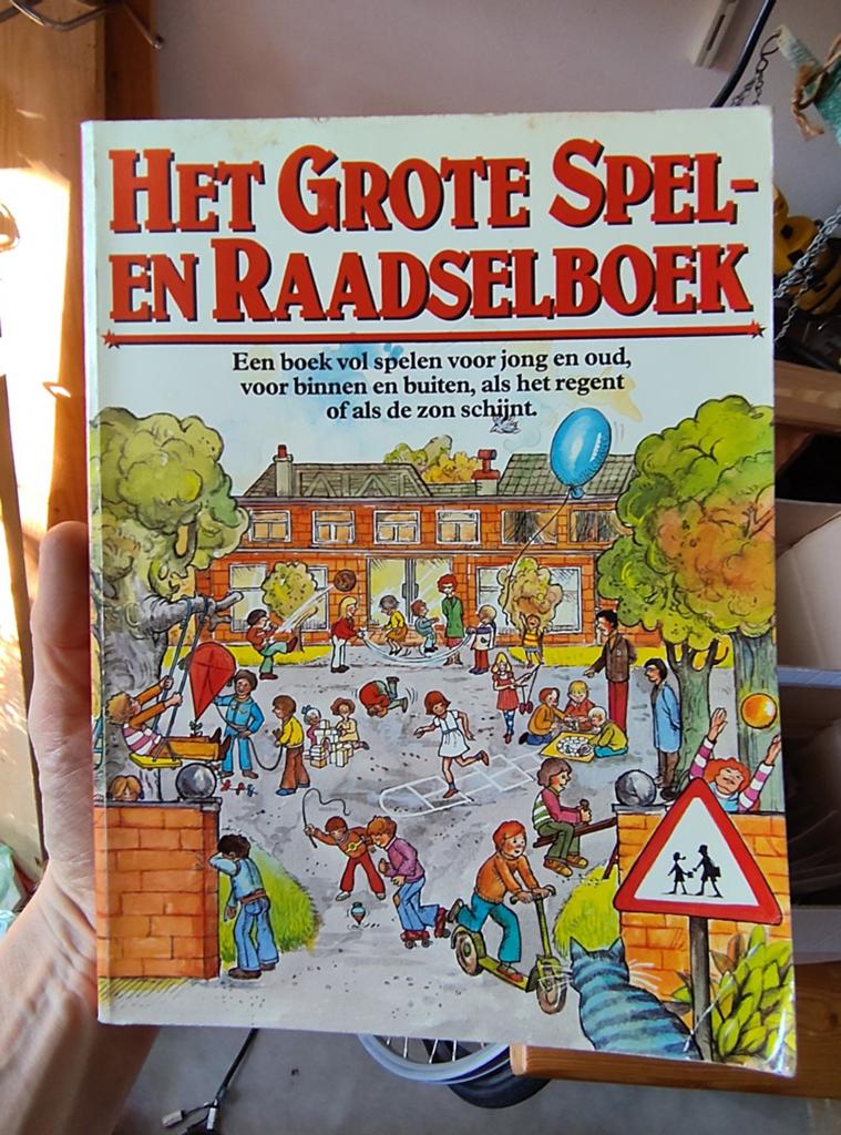 Het Grote Spel- en Raadselboek - Spellen voor Jong en Oud, Ophalen of Verzenden