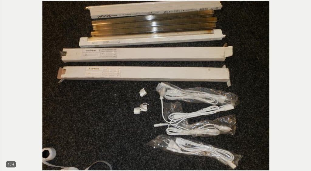 Led armatuur Lupaline wit 14 W 579 mm, Ophalen of Verzenden, Zo goed als nieuw, Led-lamp