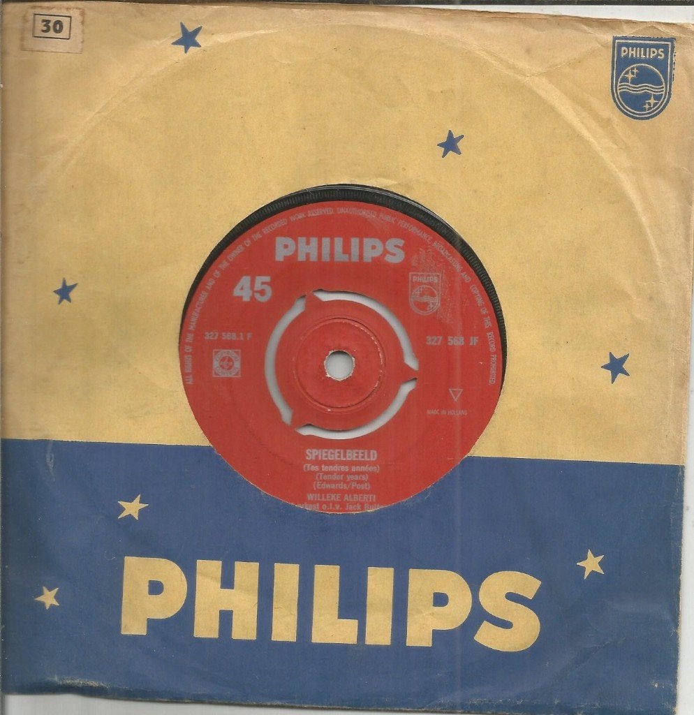 Willeke Alberti – Spiegelbeeld (1963), Gebruikt, 7 inch, Ophalen of Verzenden, Levenslied of Smartlap