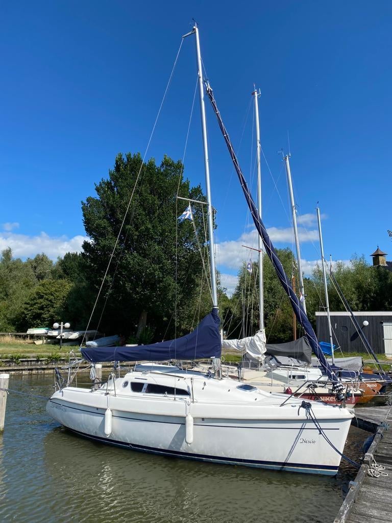 Sportina 730, familie zeiljacht, Watersport en Boten, Ophalen, Gebruikt, Polyester, Benzine