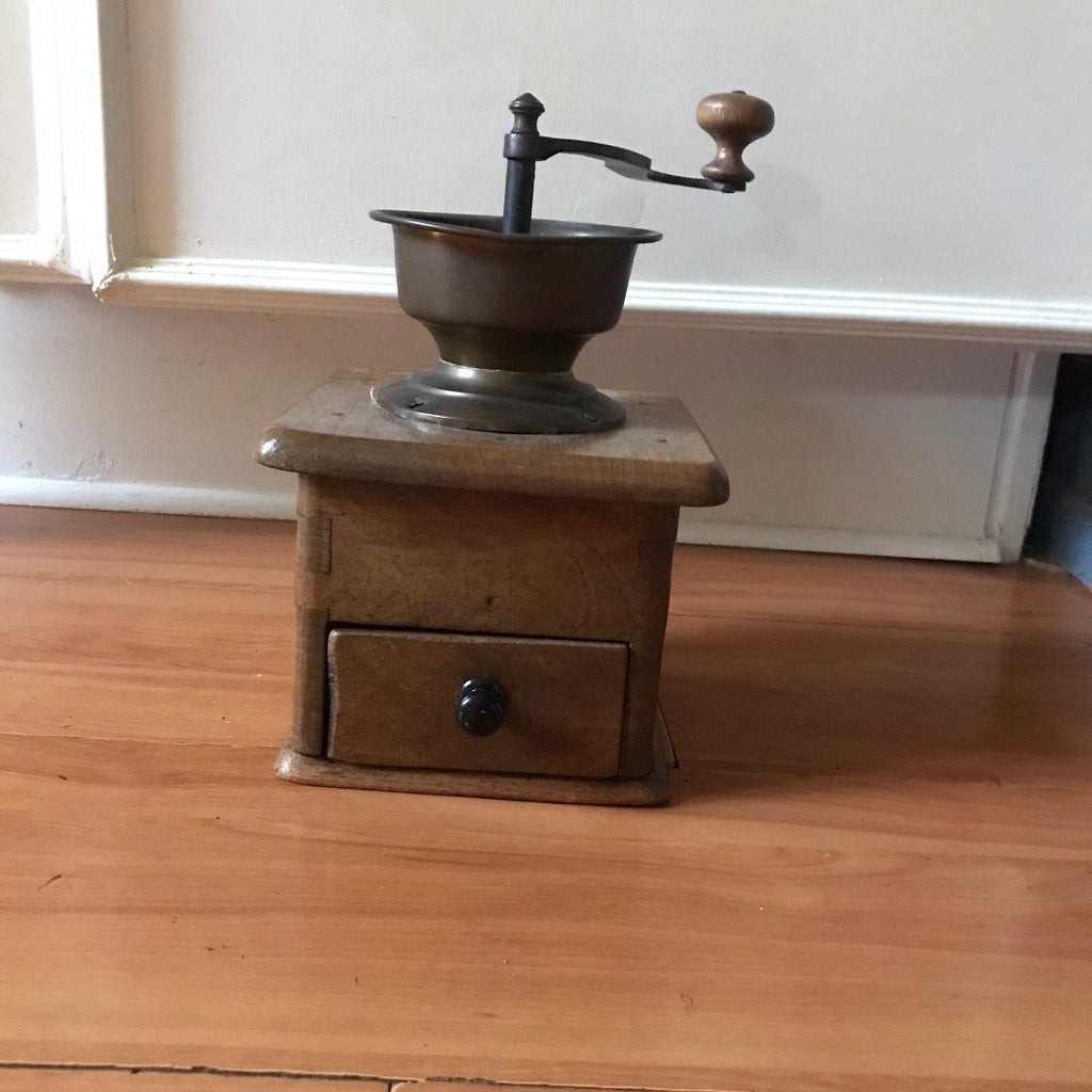 Antieke koffiemolen, Antiek en Kunst, Antiek | Keukenbenodigdheden, Ophalen of Verzenden