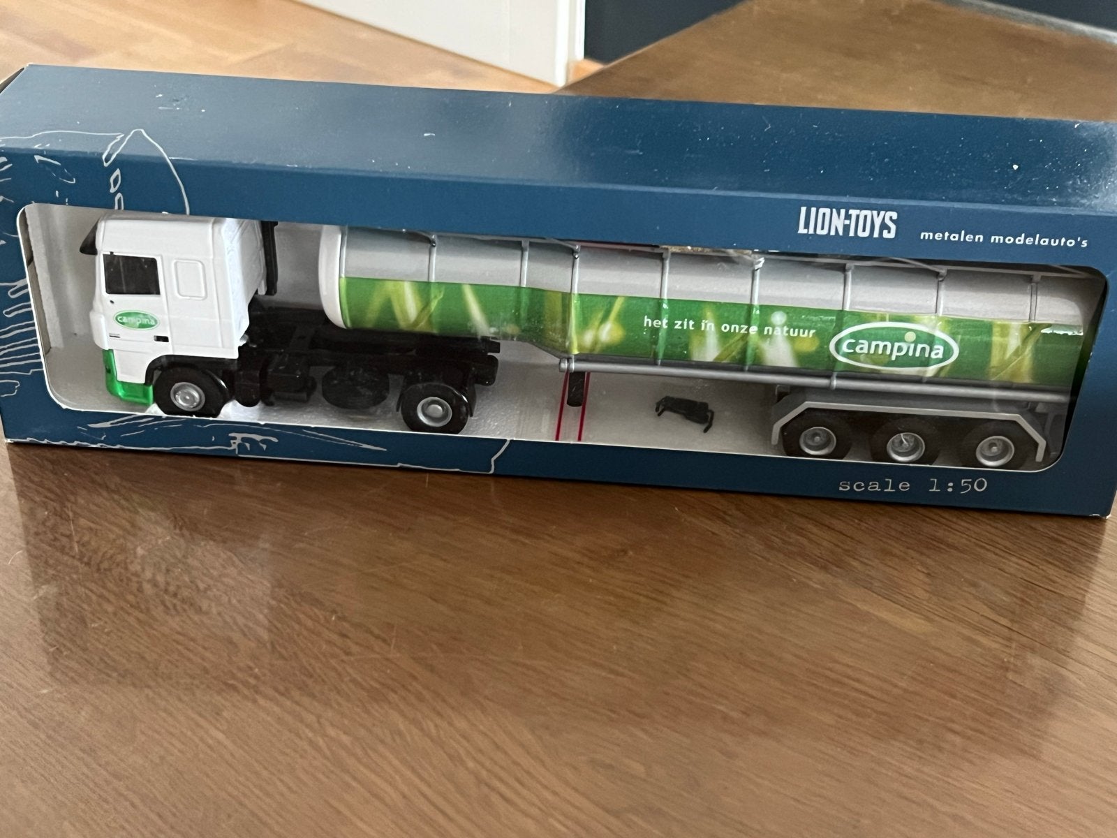 Lion Toys DAF XF Campina Tankwagen 1:50, Ophalen of Verzenden, Nieuw, Bus of Vrachtwagen, Lion Toys