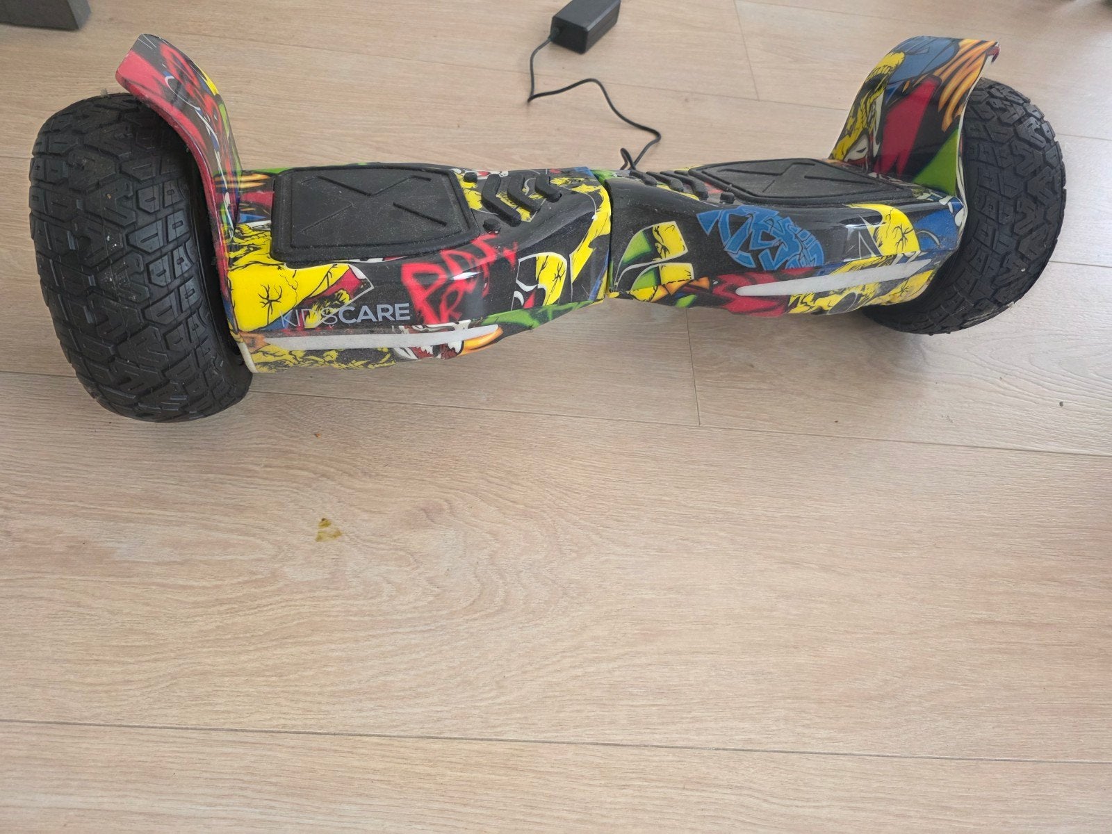 Hoverboard met graffiti design en off-road banden, Ophalen, Gebruikt, Overige typen