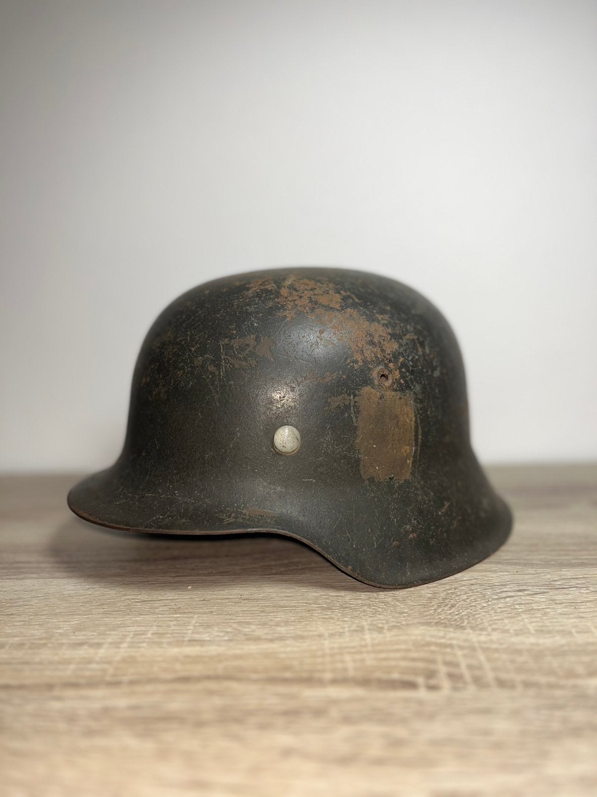 Duitse helm m42 wehrmacht wo2, Ophalen of Verzenden, Landmacht, Duitsland, Helm of Baret