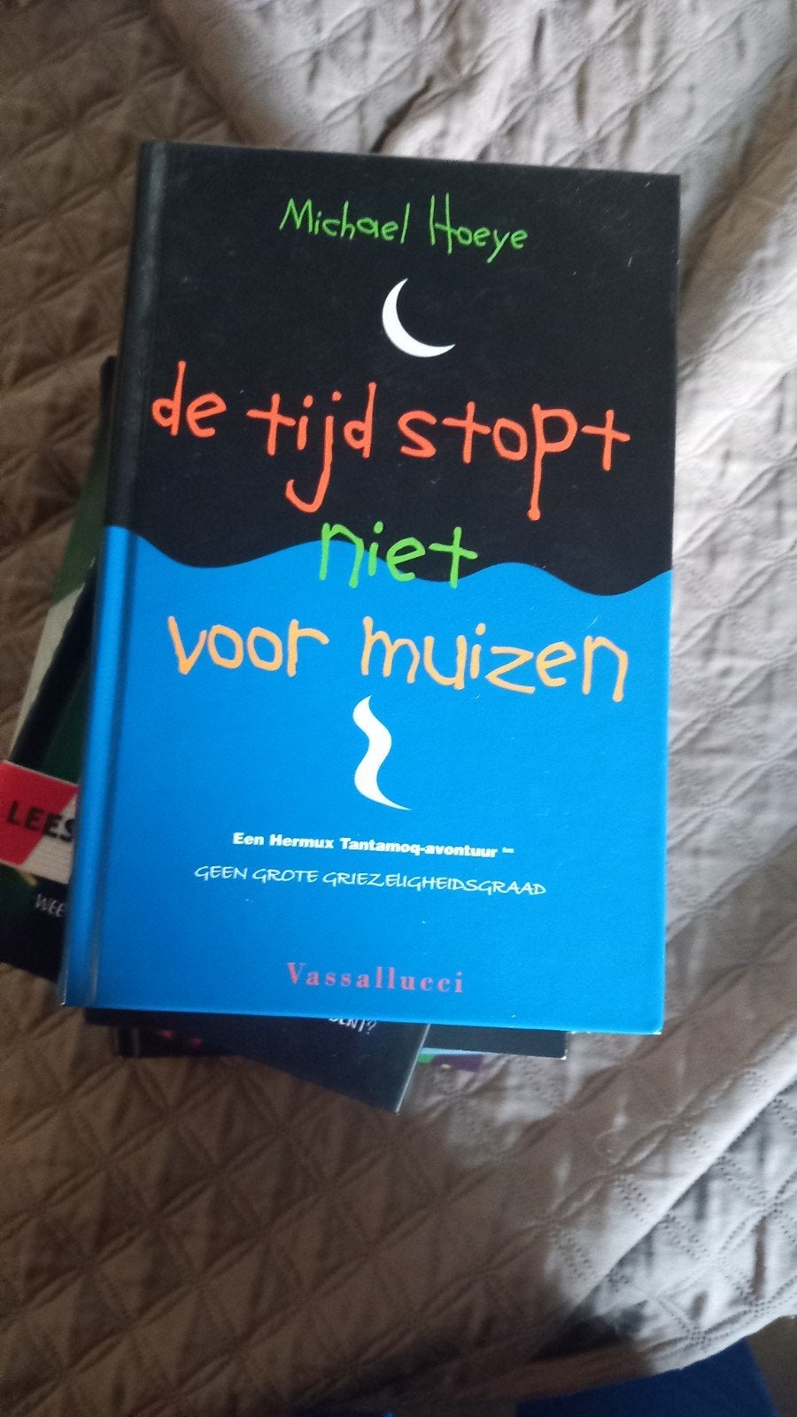 De Tijd Stopt Niet Voor Muizen - Michael Hoeye, Ophalen of Verzenden, Gelezen, Michael Hoeye, Fictie algemeen