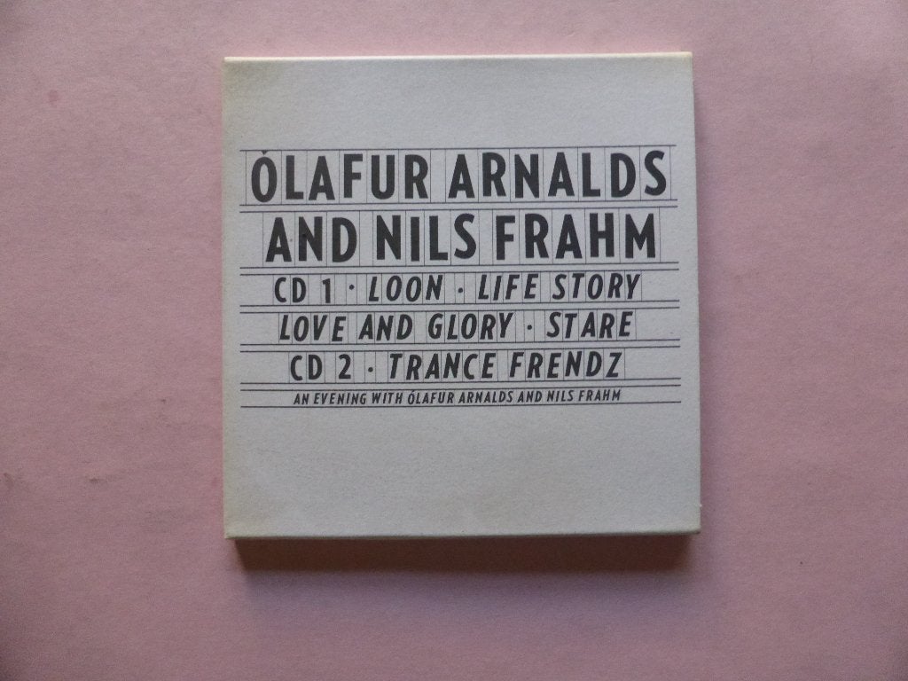 Olafur Arnalds and Nils Frahm 2 CD, Boxset, Ophalen of Verzenden, Zo goed als nieuw, Speciale editie