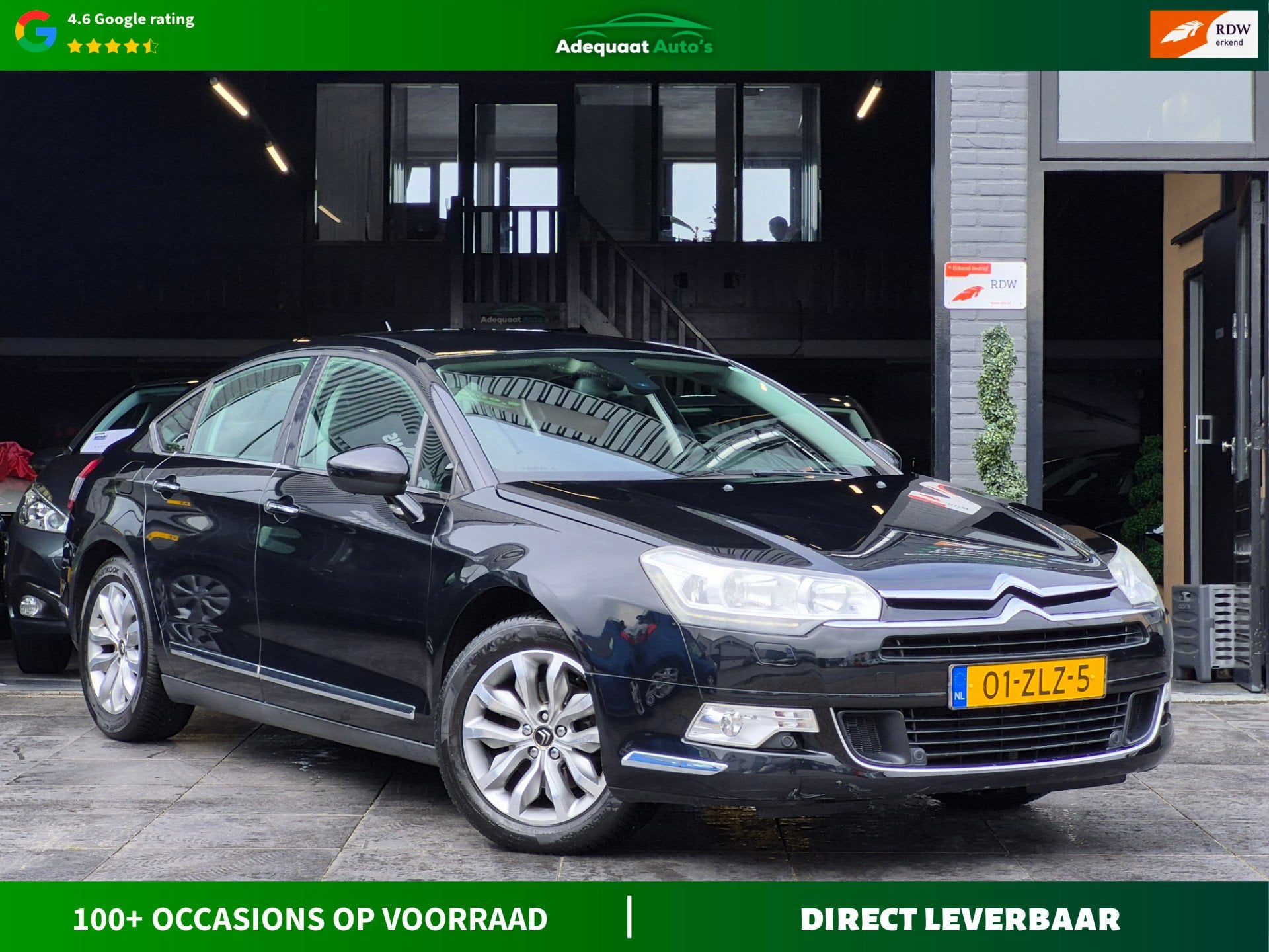 Citroen C5 1.6 THP Collection AUT|Hydro.Vering|Cruise|NAP, Auto's, Euro 5, Gebruikt, Huisgarantie, Met garantie (alle)