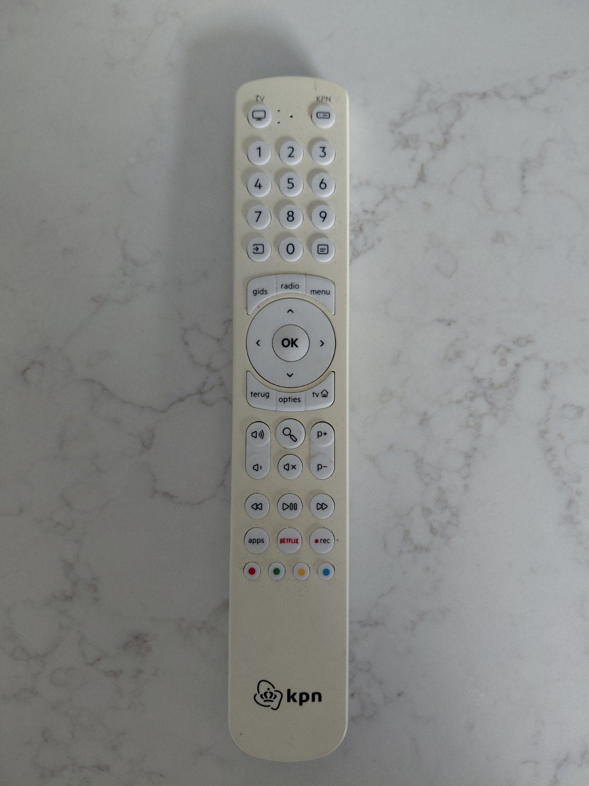 KPN afstandsbediening voor TV en Mediaspeler, Ophalen of Verzenden, Gebruikt, Origineel, Mediaspeler