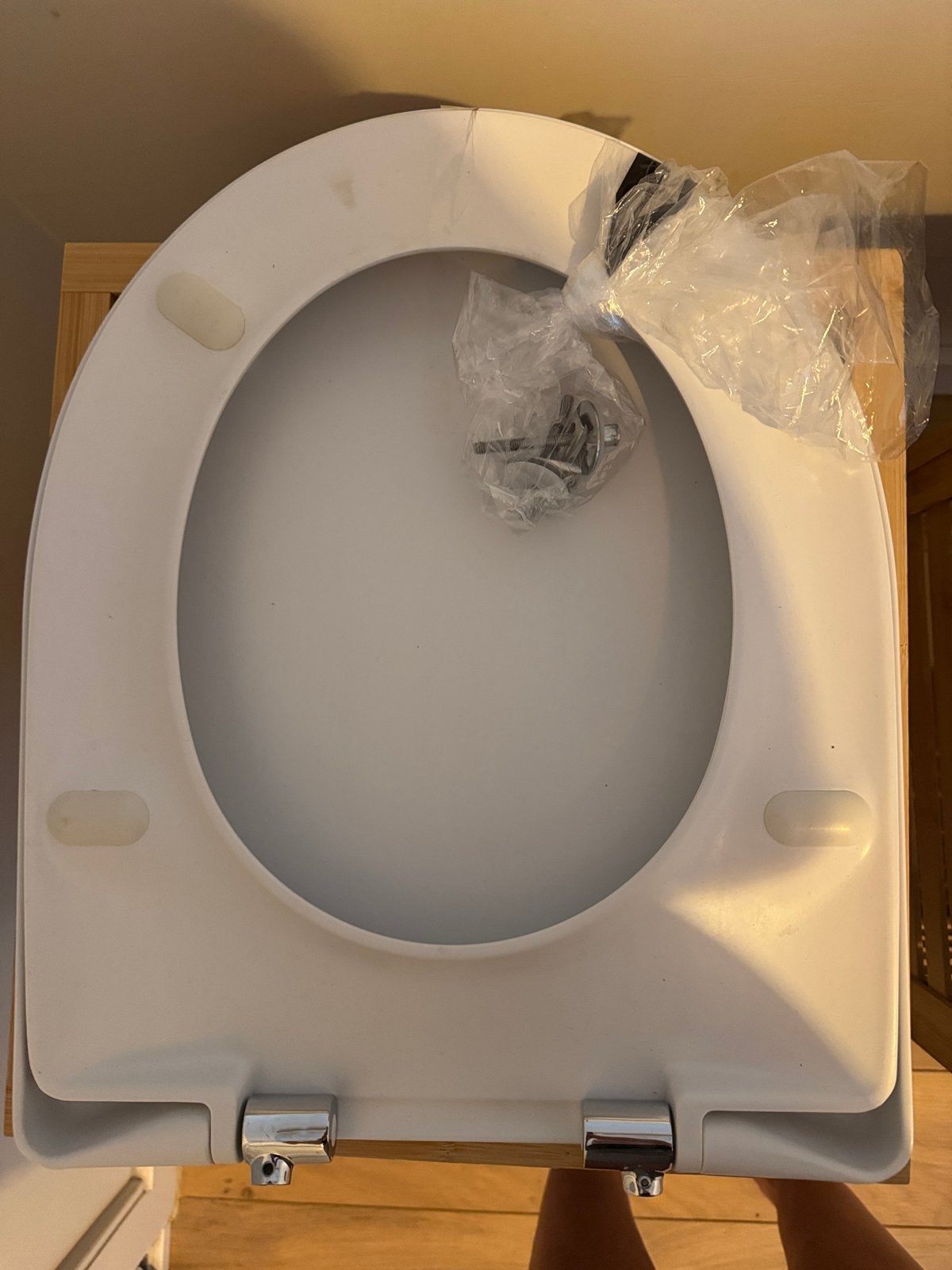 Nieuwe WC bril, Ophalen, Nieuw, Toilet