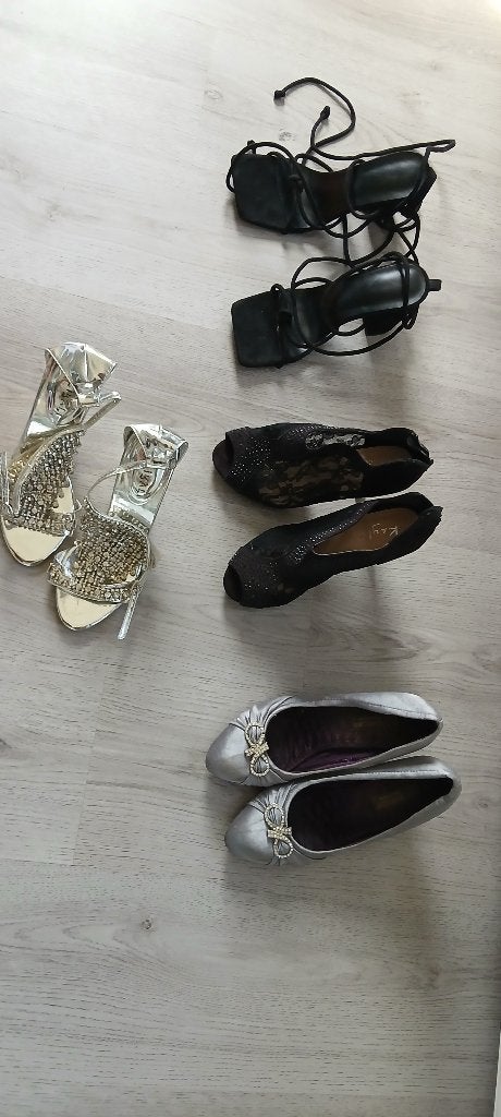 Schoenen maat 37 partij, Ophalen, Zo goed als nieuw, Zwart, Sneakers of Gympen