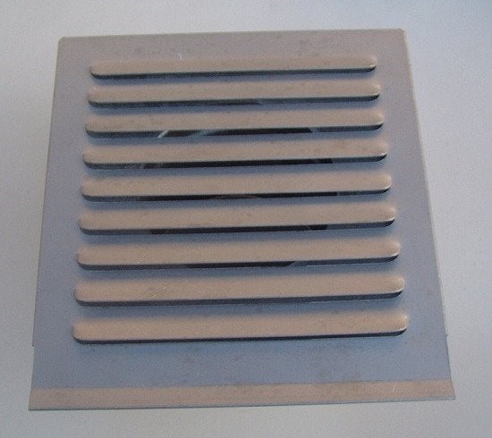 Ventilatie Afzuig rooster Luchtrooster RVS, Ophalen of Verzenden, Zo goed als nieuw, Ventilator en Afzuiger