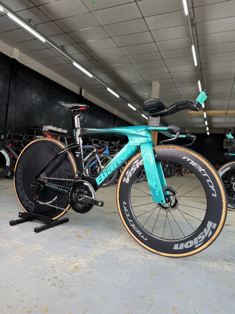 Bianchi Aquila RC Disc Di2 Carbon TT, Ophalen, Zo goed als nieuw, Overige typen