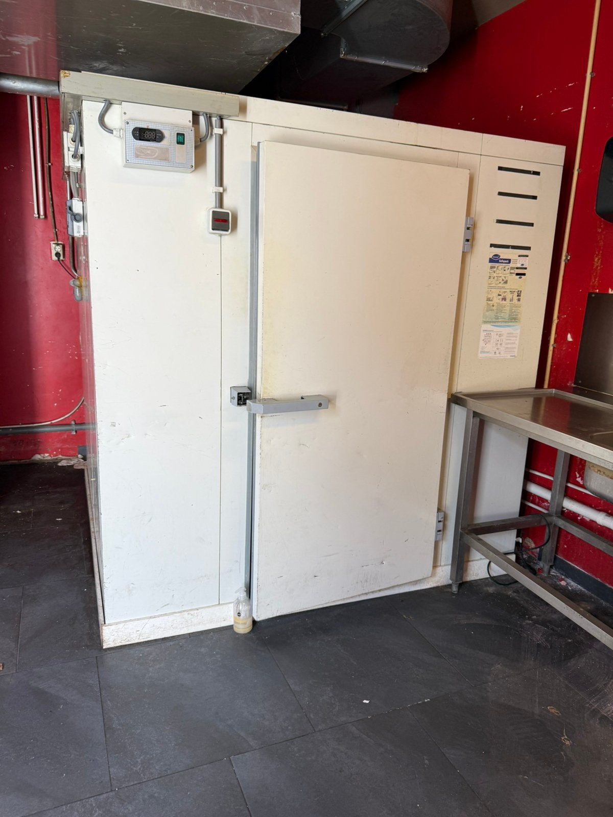 Professionele koel-/vriescel horeca geïsoleerde opslagruimte, Ophalen, Gebruikt, Koelen en Vriezen