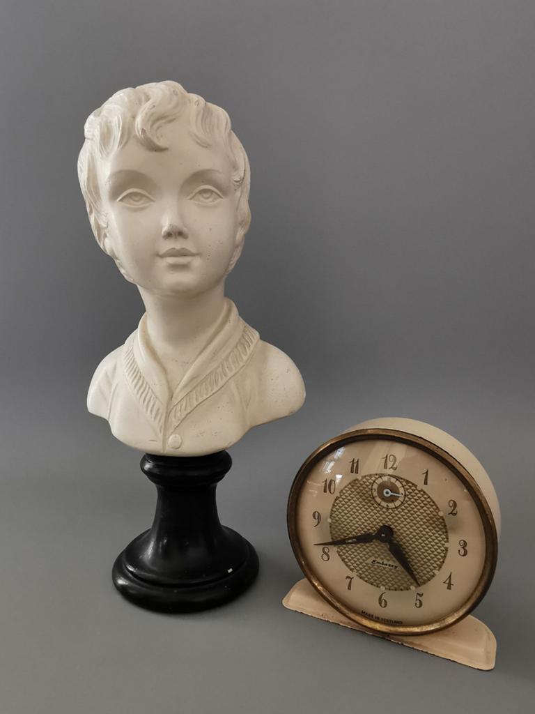 Buste BD Ingemann gips sculptuur van een jongen, Verzenden