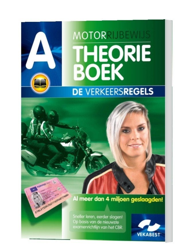 Motorrijbewijs Theorieboek - De Verkeersregels, Boeken, Ophalen of Verzenden, Zo goed als nieuw, Niet van toepassing, Vekabest