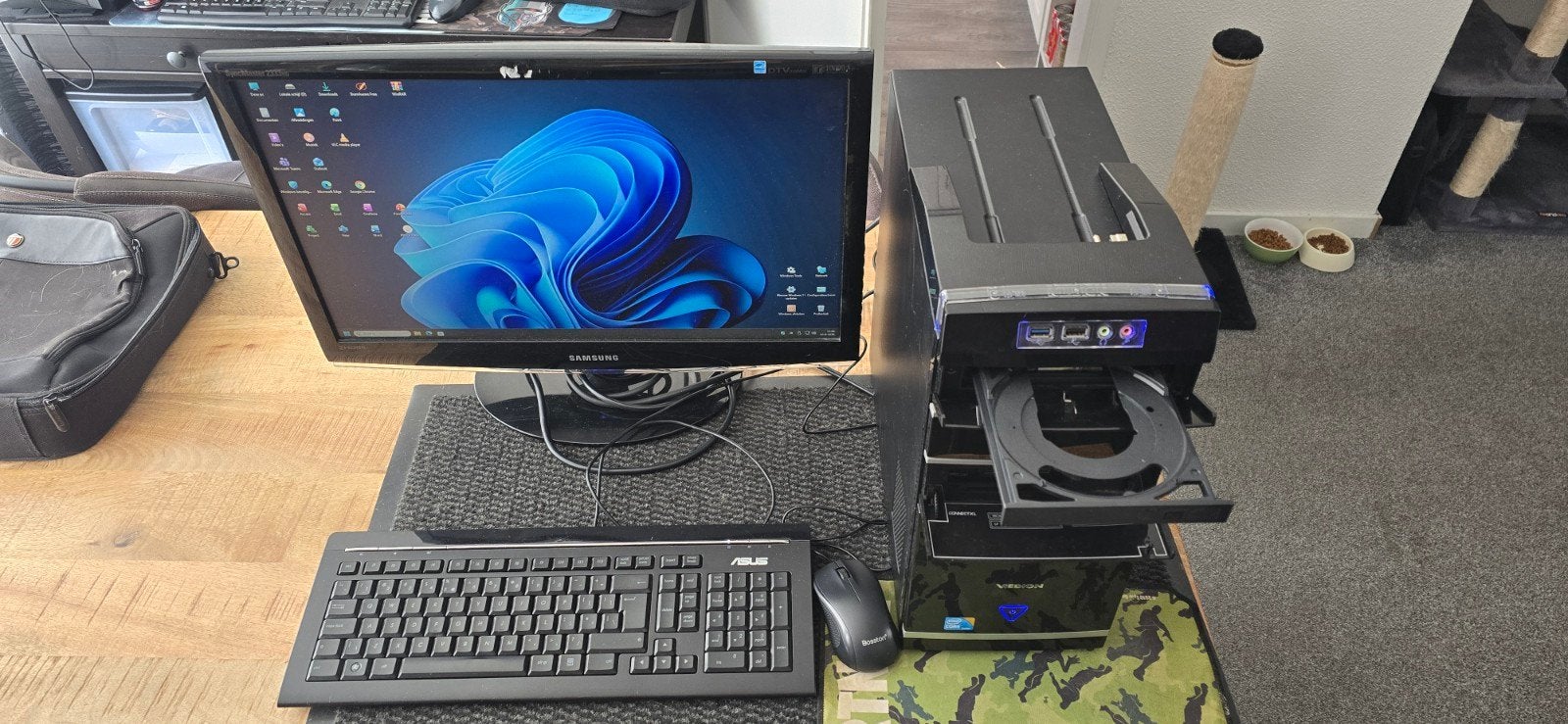 PC systeemMedion MS-7708@3.2.Ghz, 8 GB, Ophalen of Verzenden, 680GB, Gaming
