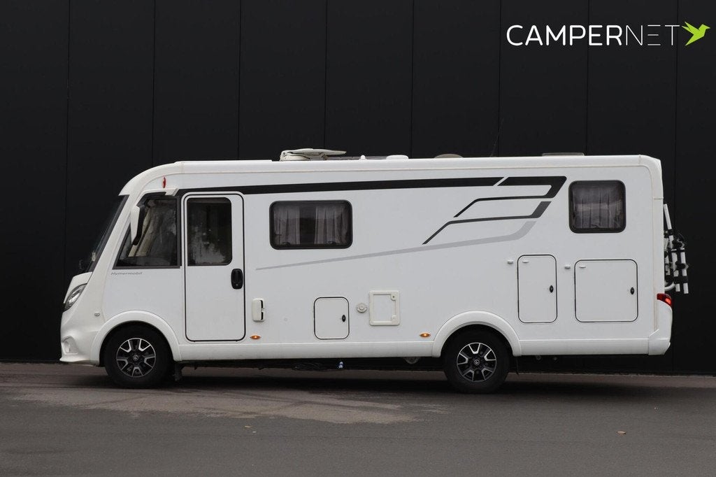 Hymer Exsis-I 580 Pure | 165pk | Lengtebedden | Zonnepaneel, Caravans en Kamperen, Campers, Integraal, Hordeur, Achteruitrijcamera