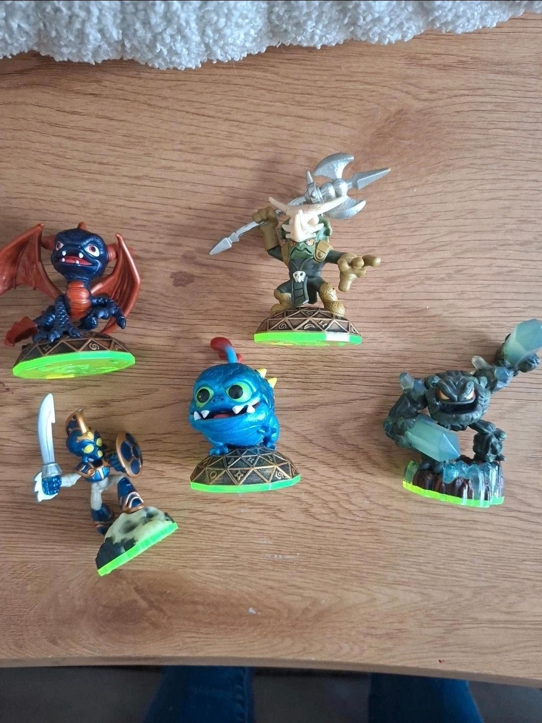 Set van 5 originele Skylanders-figuren uit Spyro’s Adventure, Avontuur en Actie, 2 spelers, Ophalen of Verzenden, Zo goed als nieuw