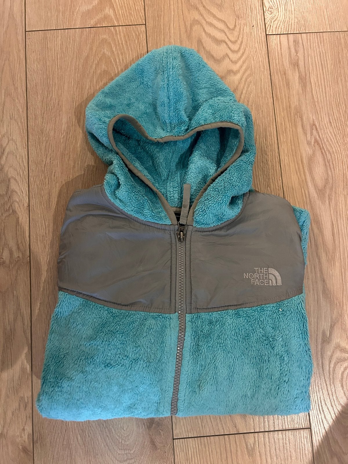 2 The North Face fleece jassen - Roze (L) & Blauw (XL), Ophalen of Verzenden, Zo goed als nieuw, Maat 46/48 (XL) of groter, Blauw