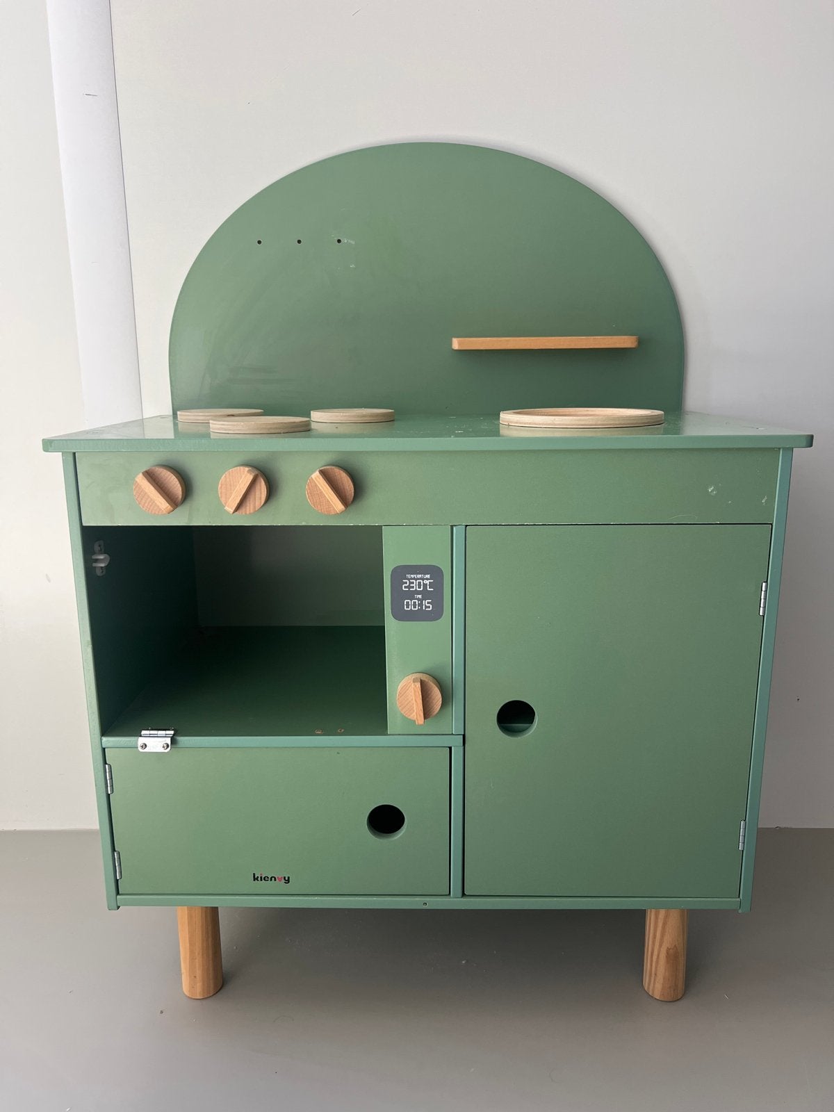 Kienvy Houten Speelkeuken, Ophalen, Gebruikt, Hout, Speelkeuken